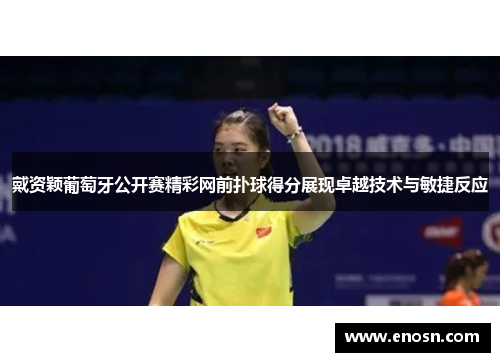 戴资颖葡萄牙公开赛精彩网前扑球得分展现卓越技术与敏捷反应